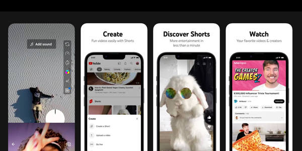 Приложение YouTube. Скриншот из App Store