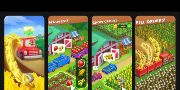 Игра Township. Скриншот из App Store