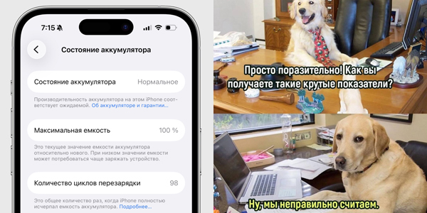 iPhone 17 обзор: Состояние аккумулятора