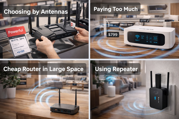 Какие ошибки чаще всего мешают купить хороший роутер?