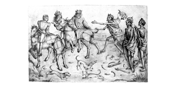 Сюжет «Троє мертвих і троє живих»