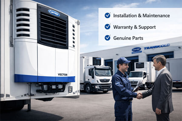 холодильное оборудование для грузового транспорта