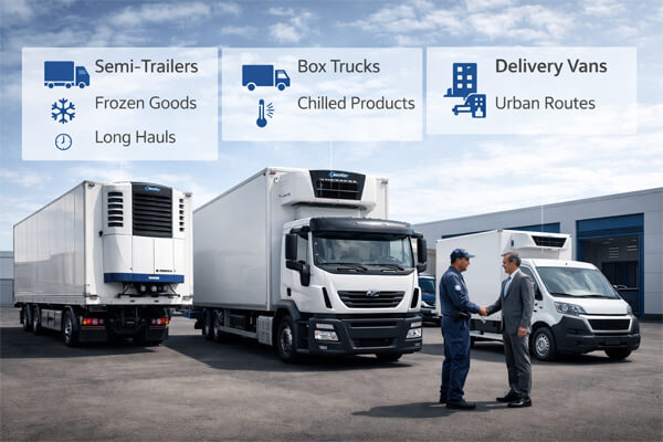 холодильное оборудование для грузового транспорта