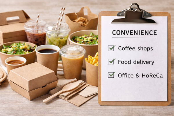 одноразовий посуд і упаковка Lookfort