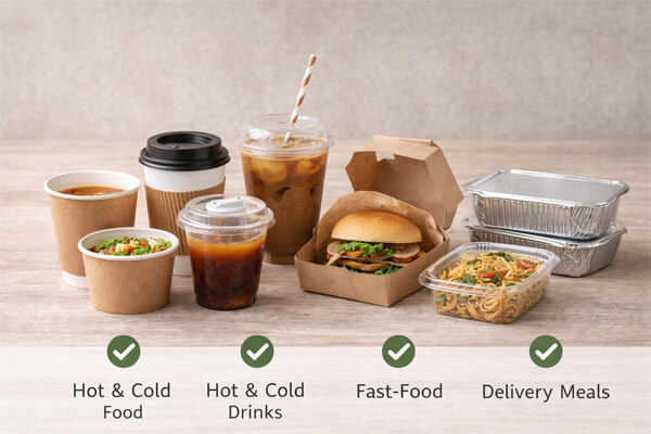 одноразовий посуд і упаковка Lookfort