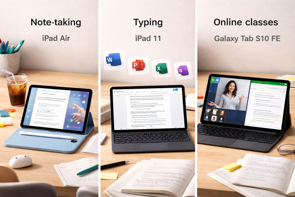 Какой планшет лучше выбрать под свой формат учёбы?