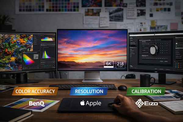 Що для дизайнера важливіше: колір, роздільна здатність чи калібрування?