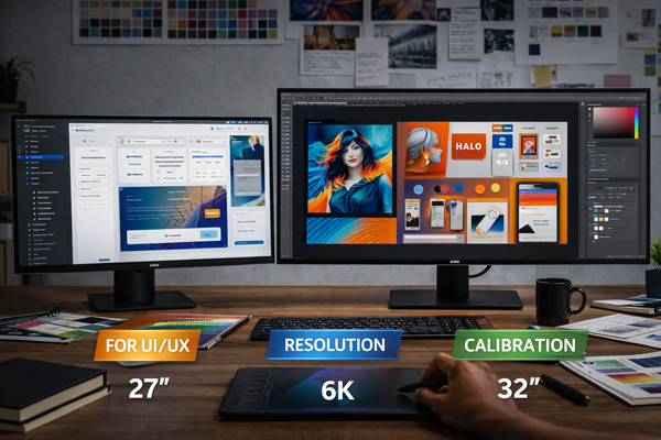 Який розмір монітора кращий під різні дизайнерські завдання?