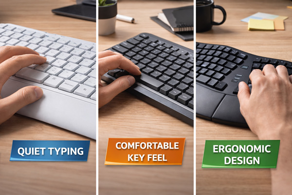 Що важливіше під час вибору: тиша, хід клавіш чи ергономіка?