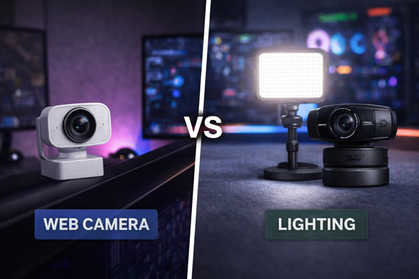Что сильнее влияет на качество стрима — камера или свет?