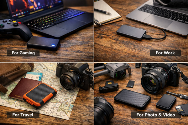 Как выбрать внешний SSD под свои задачи?