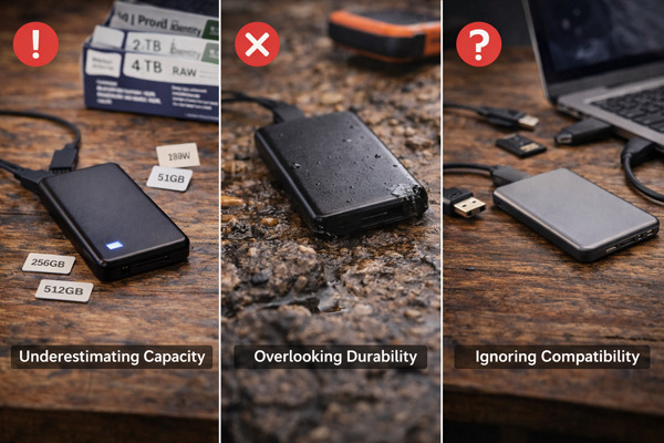 Какие ошибки чаще всего мешают выбрать хороший внешний SSD?