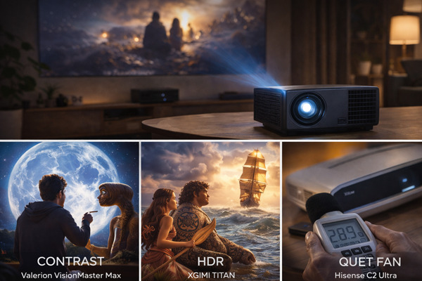 Який проектор вибрати для фільмів, щоб не пошкодувати через місяць