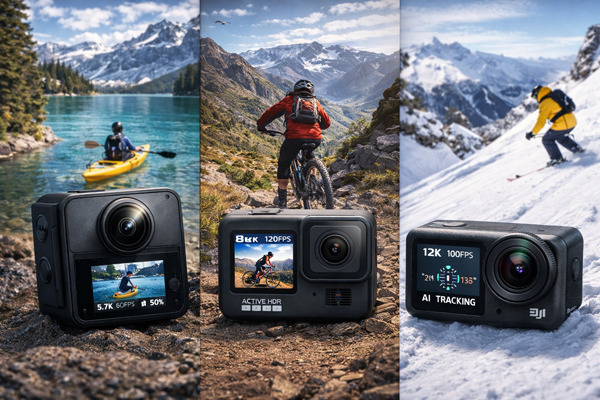 Яка екшн-камера краще підходить під різні сценарії поїздки?
