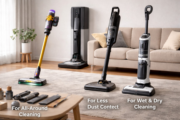 Які вертикальні пилососи варто розглядати насамперед?