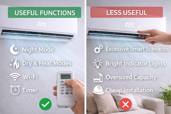 На які функції варто дивитися, а на які — ні?