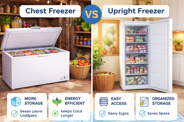 Який формат морозилки для дачі найзручніший?