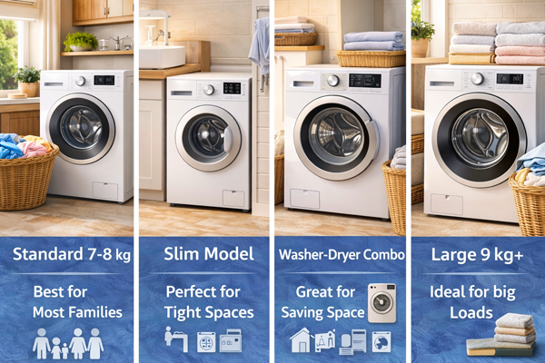 Як зрозуміти, який формат пральної машини потрібен саме вам?