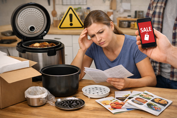 Какие ошибки чаще всего портят покупку мультиварки