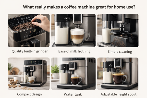Що насправді робить кавомашину вдалою для дому?