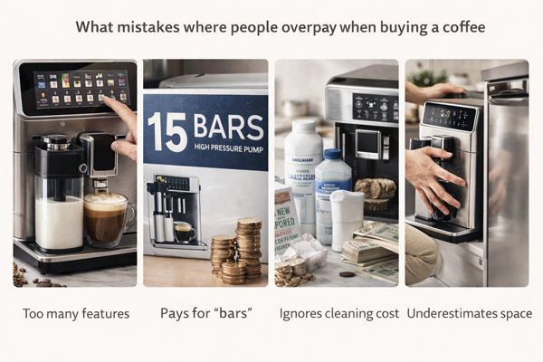 Де найчастіше переплачують під час покупки кавомашини?
