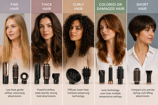 Как выбрать стайлер под тип волос?