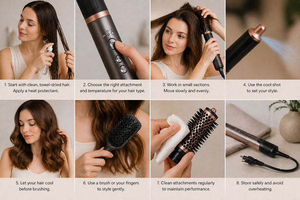 Как пользоваться стайлером без лишнего вреда для волос?