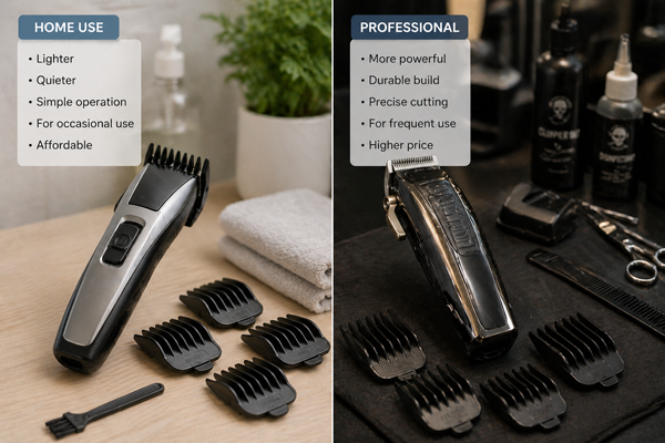 Чим побутова машинка відрізняється від професійної?