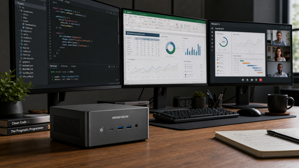 Minisforum UM890 Pro — мини-ПК для многозадачности?