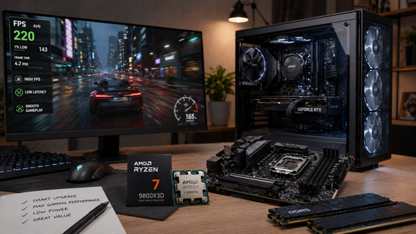 AMD Ryzen 7 9800X3D — оптимальный игровой вариант без лишней цены?