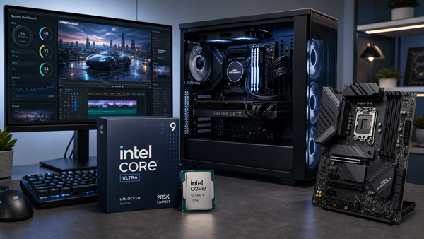 Intel Core Ultra 9 285K — флагман Intel для мощной сборки?