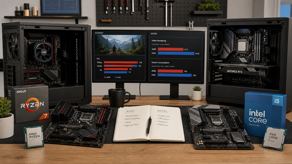 AMD или Intel: что лучше для сборки ПК?