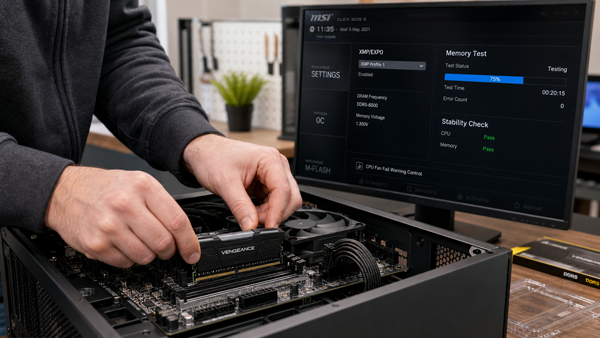 Як встановити RAM і перевірити стабільність?