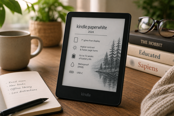 Почему Kindle Paperwhite 2024 остаётся сильным выбором?