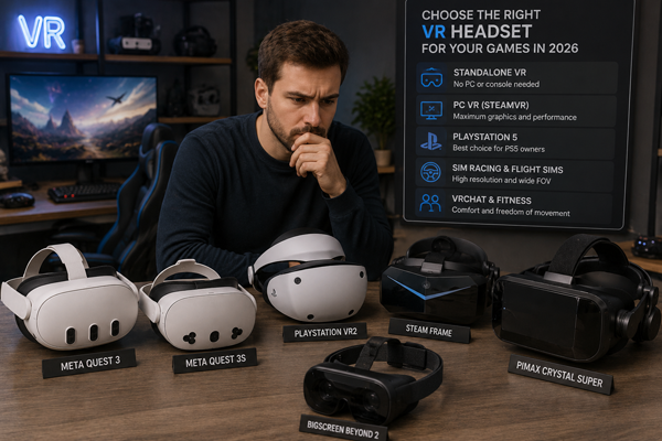 Какой VR-шлем выбрать для игр в 2026 году?