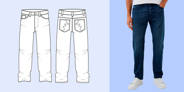 Види чоловічих джинсів: Relaxed