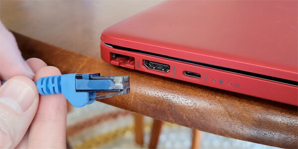 Підключіть комп’ютер по Ethernet, щоб збільшити швидкість інтернету