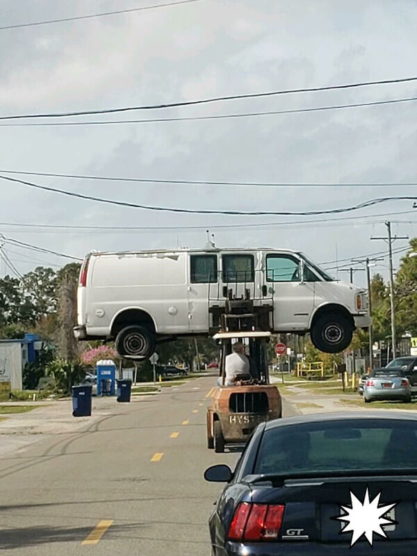 Викликали евакуатор?