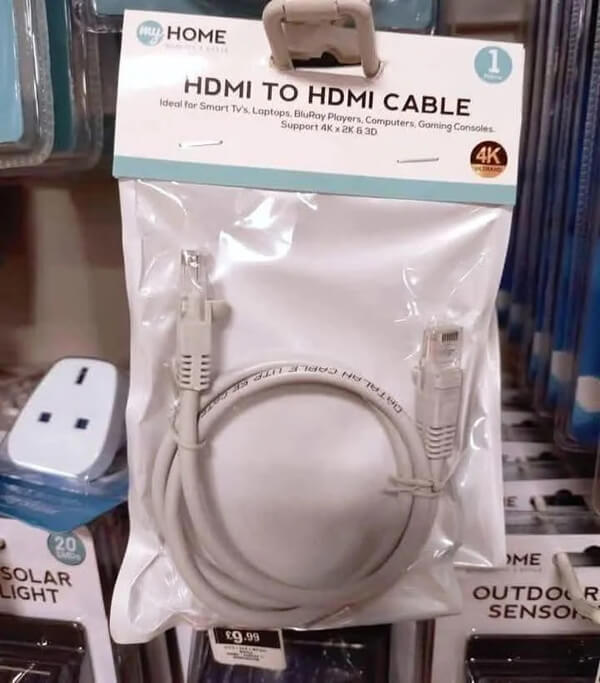 HDMI, кажете.
