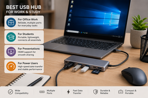 Підсумок: який USB-хаб купити для роботи та навчання?