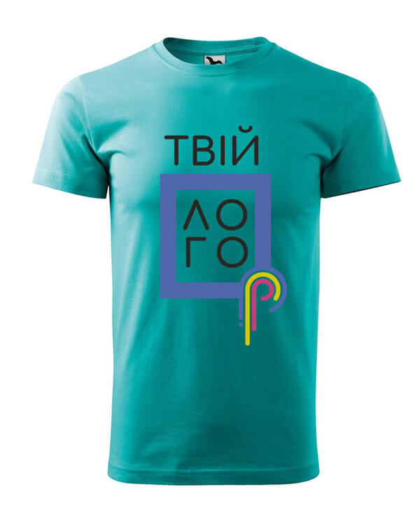 Футболка Malfini BASIC унисекс с печатью вашего лого