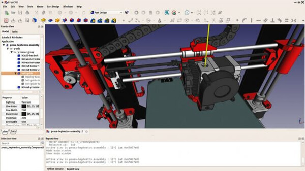 Програми для 3D-моделювання: FreeCAD