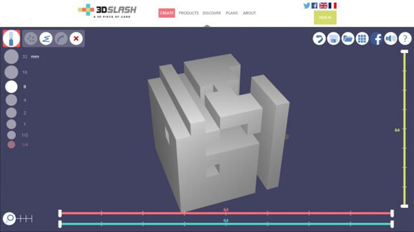 Програми для 3D-моделювання: 3D Slash