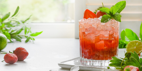 Мохіто з полуницею