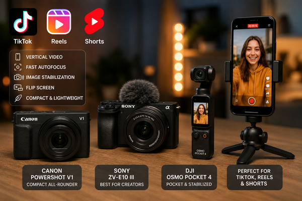 Какая камера подойдёт для TikTok, Reels и Shorts?