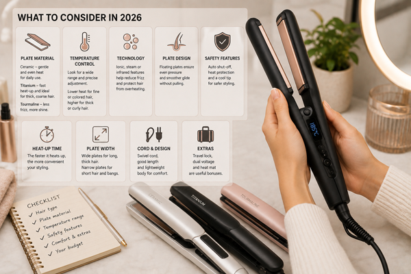 Як вибрати випрямляч для волосся у 2026 році?