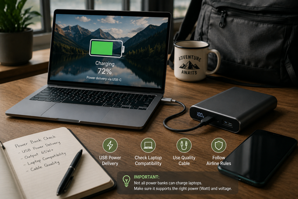 Чи можна використовувати power bank?