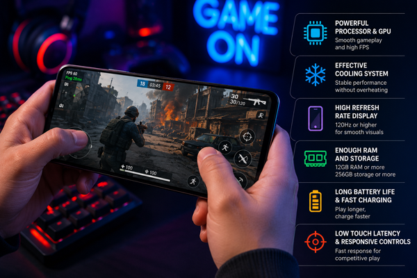 Что важнее всего в игровом смартфоне?