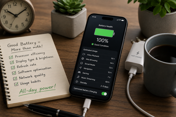 Как выбрать смартфон с хорошей батареей?